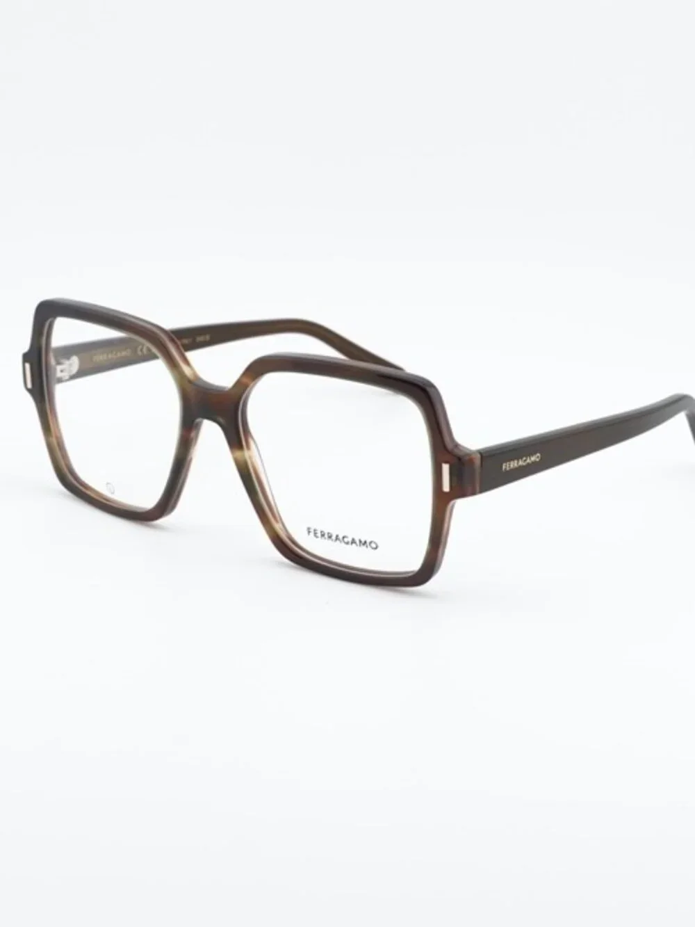Salvatore Ferragamo SF3031 280 Eyeglasses Brown 56mm Square Frame